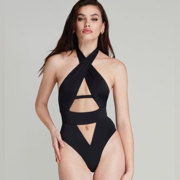 Agent Provocateur Black Anja Swimsuit - Picture 3 of 11